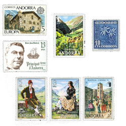 Timbres Andorre Espagnole