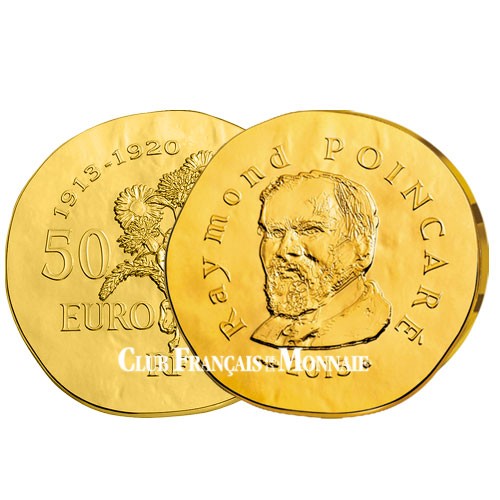 50 Euro Or France BE 2015 - Raymond Poincaré