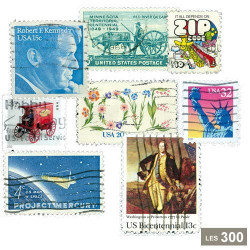 300 timbres États-Unis