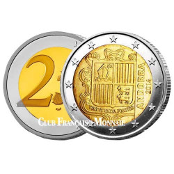 2 Euro Andorre 2014 - Première Année de l’Euro