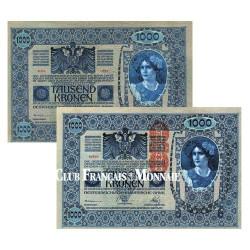 Billet 1000 Couronnes Autriche 1902