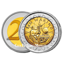 2 Euro Année de la physique - Saint-Marin 2005