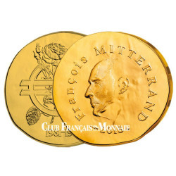 50 Euro Or France BE 2015 - François Mitterrand