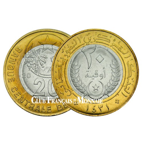 20 Ouguiya Mauritanie 2010