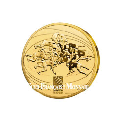 500 Euro Or France BE 2015 - Coupe du monde de rugby