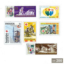 200 timbres Croix-Rouge