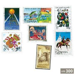 500 timbres Espagne