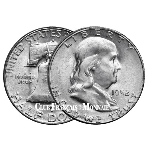 1/2 Dollar Argent 1948-1963 - Benjamin Franklin