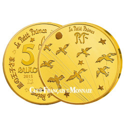 5 Euro Or France BE 2015 - Le Petit Prince