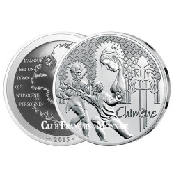 10 Euro Argent France BE 2015 - Chimène