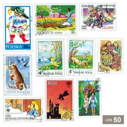 50 timbres Contes