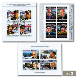 3 blocs-feuillets D-Day