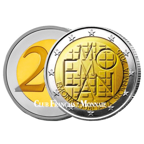 2 Euro Slovénie 2015 - Emona - 2000ème anniversaire de la fondation de la ville de Ljubljana