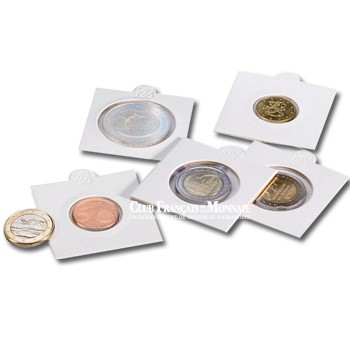 Cadres autocollants pour monnaie - Diamètre 20 mm