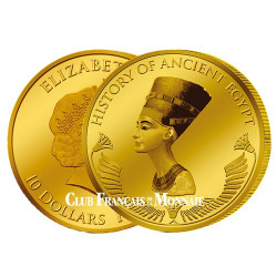 10 Dollar Or BE 2010 - Nefertiti