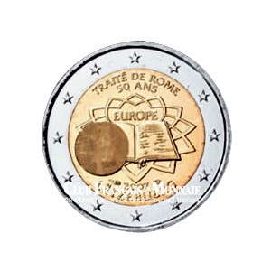 2007 - Luxembourg - 2 Euros commémorative 50 ans du Traité de Rome