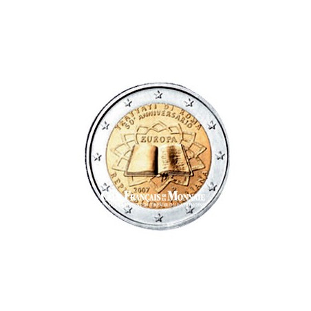 2007 - Italie - 2 Euros commémorative 50 ans du Traité de Rome