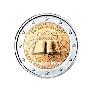 2007 - Italie - 2 Euro commémorative 50 ans du Traité de Rome