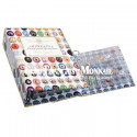 Lot 5 feuilles pour classeur muselets