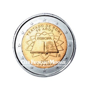 2007 - Espagne - 2 Euros commémorative 50 ans du Traité de Rome