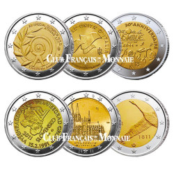 Lot des 12 x 2 Euro 2011