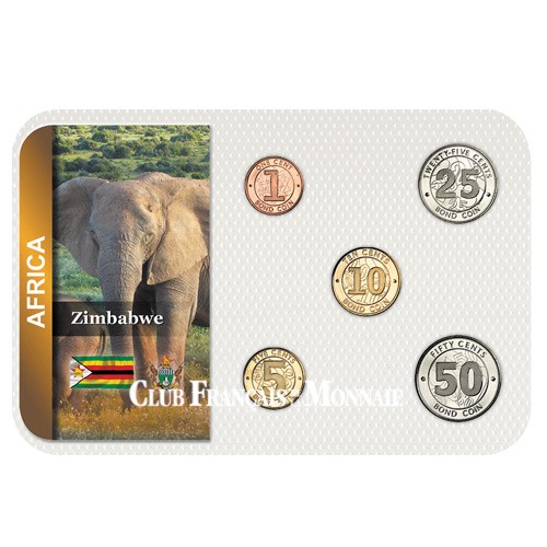 Série “Bond coins” Zimbabwe 2014