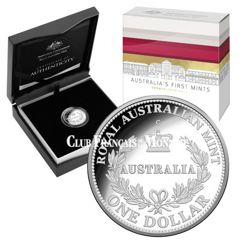 1 Dollar Argent Australie BE 2016 - Hommage au 1er Souverain de Sydney
