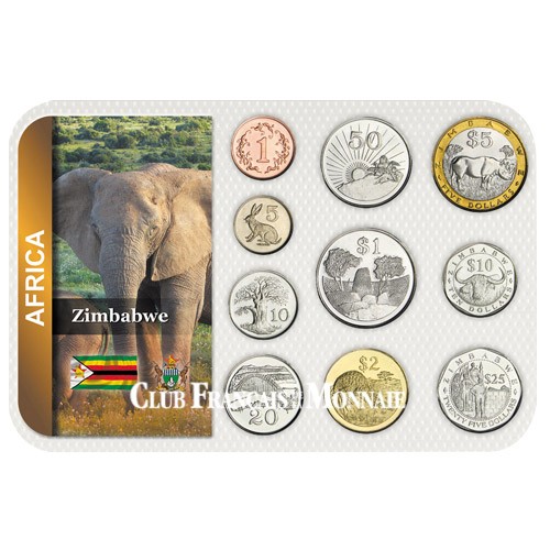 Série Dollars du Zimbabwe 1980-2003