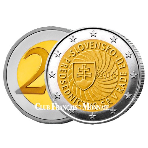 2 Euro Slovaquie 2016 - Présidence de l’Union Européenn