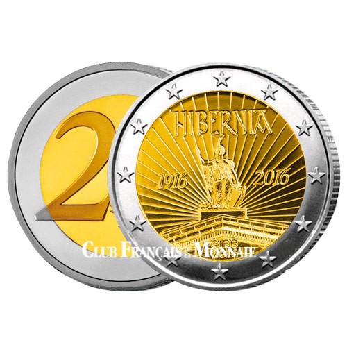 2 Euro Irlande 2016 - 100 ans de la proclamation de la République d’Irlande