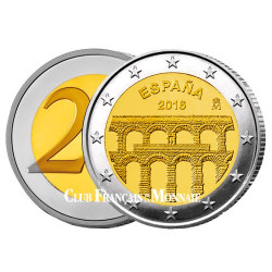 2 Euro Espagne 2016 - Aqueduc de Ségovie