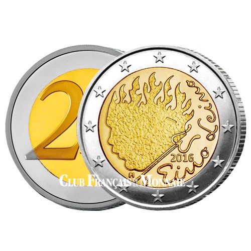 2 Euro Finlande 2016 - Eino Leino