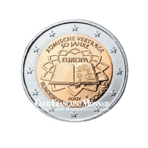 2007 - Allemagne - 2 Euros commémorative 50 ans du Traité de Rome