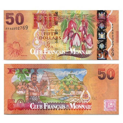 50 Dollars Fidji 2012