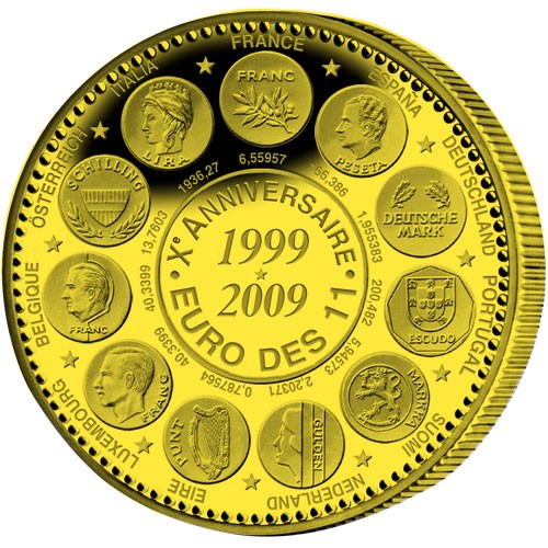2009 - 10 ans de l'Euro Parité - Bronze