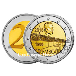 2 Euro Luxembourg 2016 - 50 ans de l’inauguration du Pont  Grande-Duchesse Charlotte