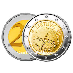 2 Euro Lituanie 2016 - Culture Baltique