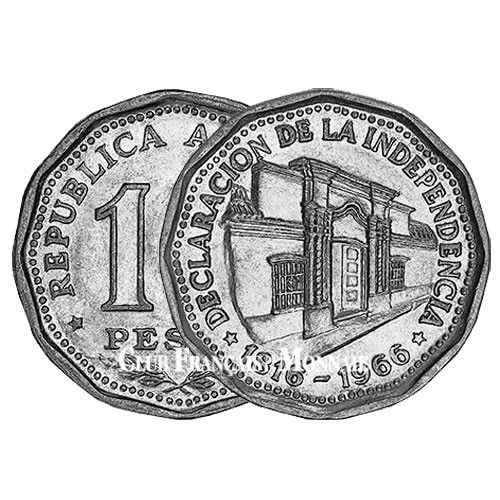 10 pesos Argentine 1966 - 100 ans de la Déclaration de l’Indépendance 10 pesos Argentine 1966 - 100 ans de la Déclaration de l’Indépendance
