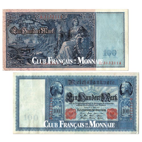 100 Mark Allemagne 1910