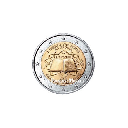 2007 - Grèce - 2 Euros commémorative 50 ans du Traité de Rome