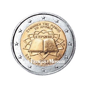 2007 - Grèce - 2 Euros commémorative 50 ans du Traité de Rome