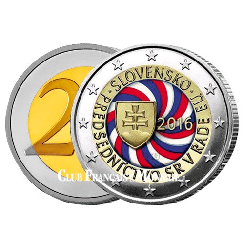 2 Euro Slovaquie 2016 - Présidence de l’Union Européenne