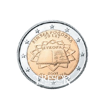 2007 - Slovénie - 2 Euros commémorative 50 ans du Traité de Rome