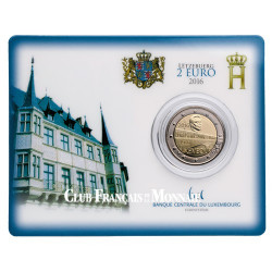 2 Euro Luxembourg BU 2016 - 50 ans de l’inauguration du pont Grande-Duchesse Charlotte
