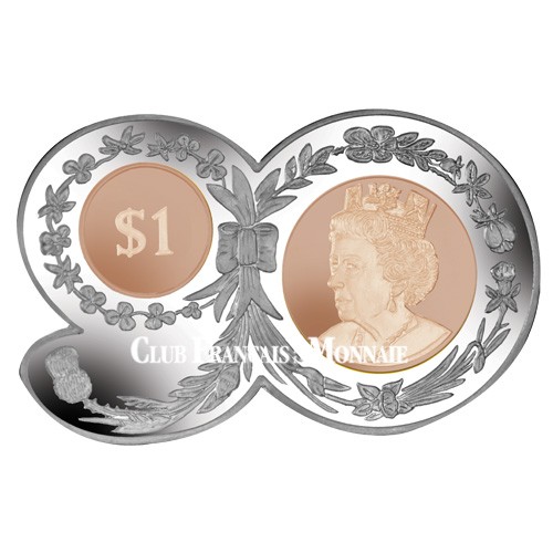 1 Dollar 90 ans de la Reine BU 2016 - 90 ans de la Reine Elizabeth II