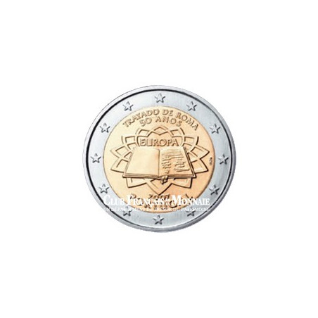 2007 - Portugal - 2 Euros commémorative 50 ans du Traité de Rome