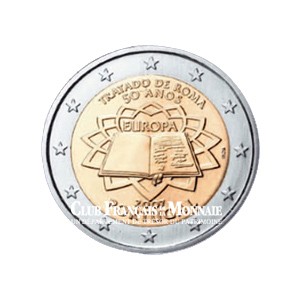 2007 - Portugal - 2 Euro commémorative 50 ans du Traité de Rome