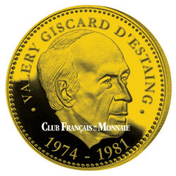 Médaille Valéry Giscard d’Estaing