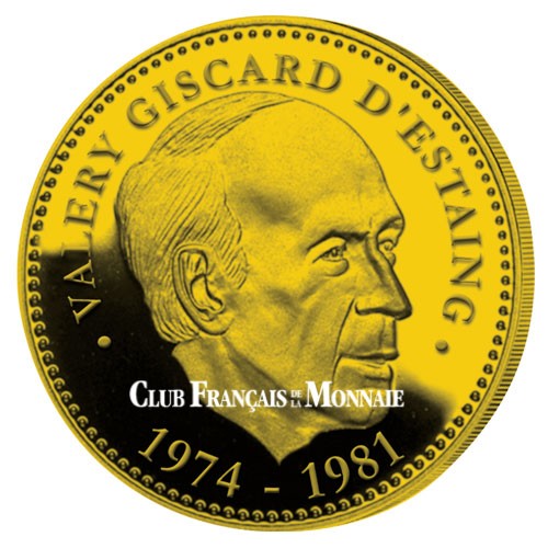 Médaille Valéry Giscard d’Estaing