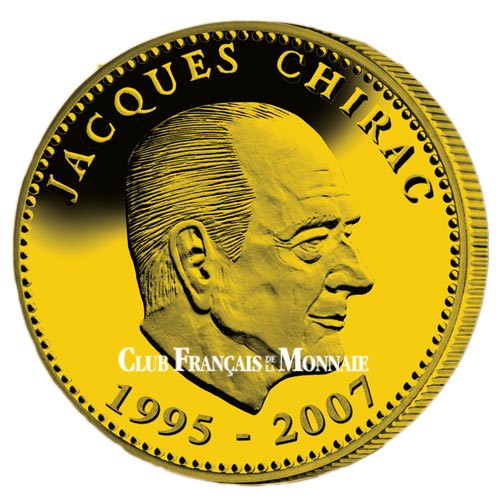 Médaille Jacques Chirac